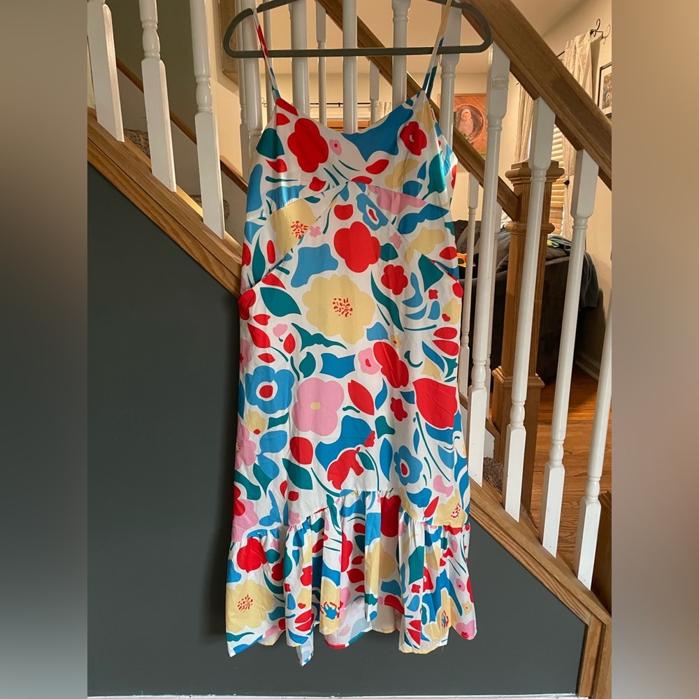 Floral Fun Summer Dress - Size Large